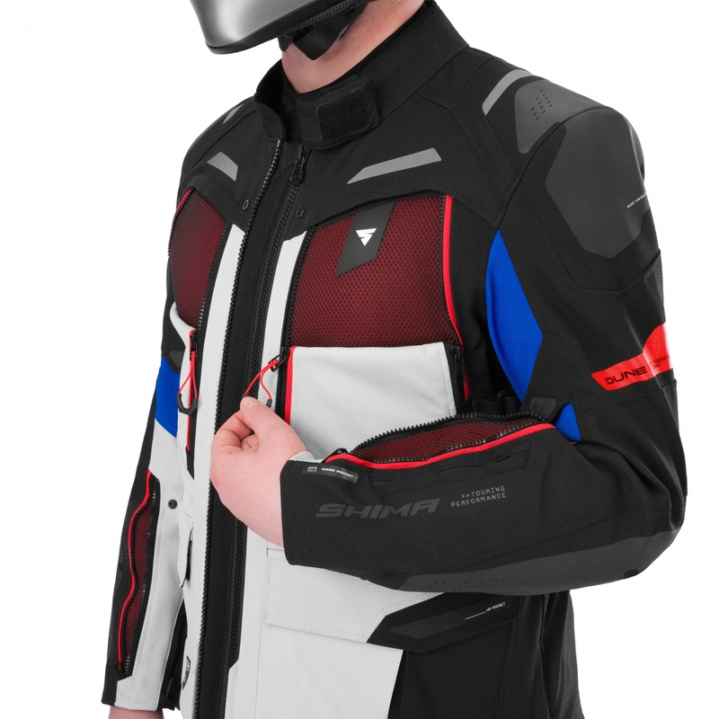 Bunda na motorku Shima Dune 2.0 modrá