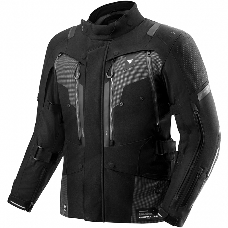 Bunda na motorku Shima Hero 3.0 černá