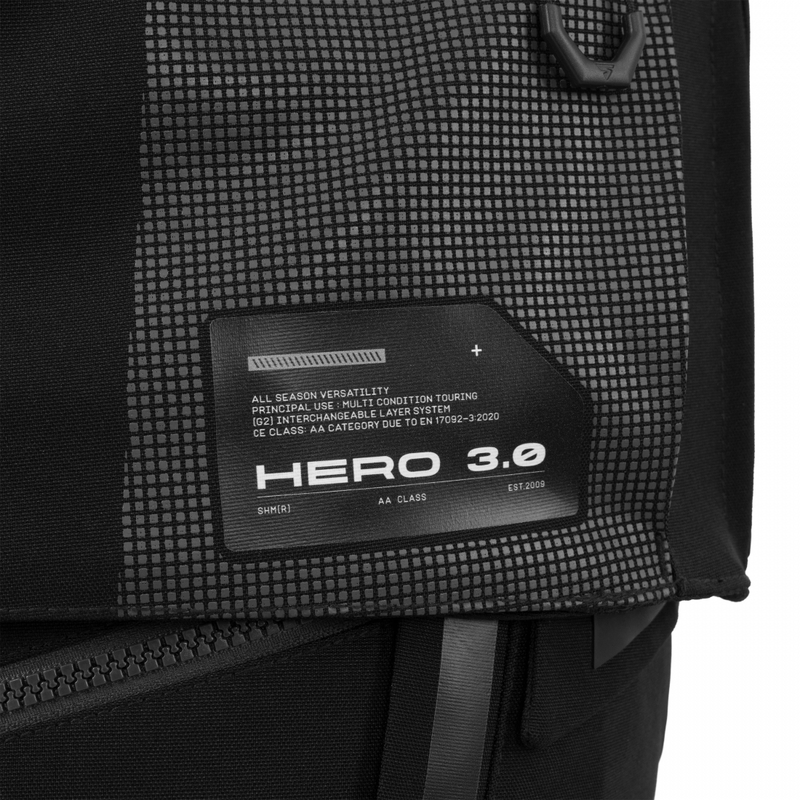 Bunda na motorku Shima Hero 3.0 černá