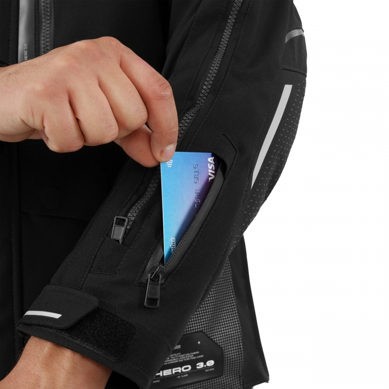 Bunda na motorku Shima Hero 3.0 černá