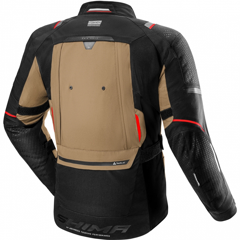 Bunda na motorku Shima Hero 3.0 hnědá