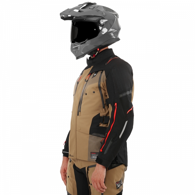 Bunda na motorku Shima Hero 3.0 hnědá