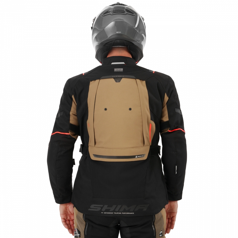 Bunda na motorku Shima Hero 3.0 hnědá