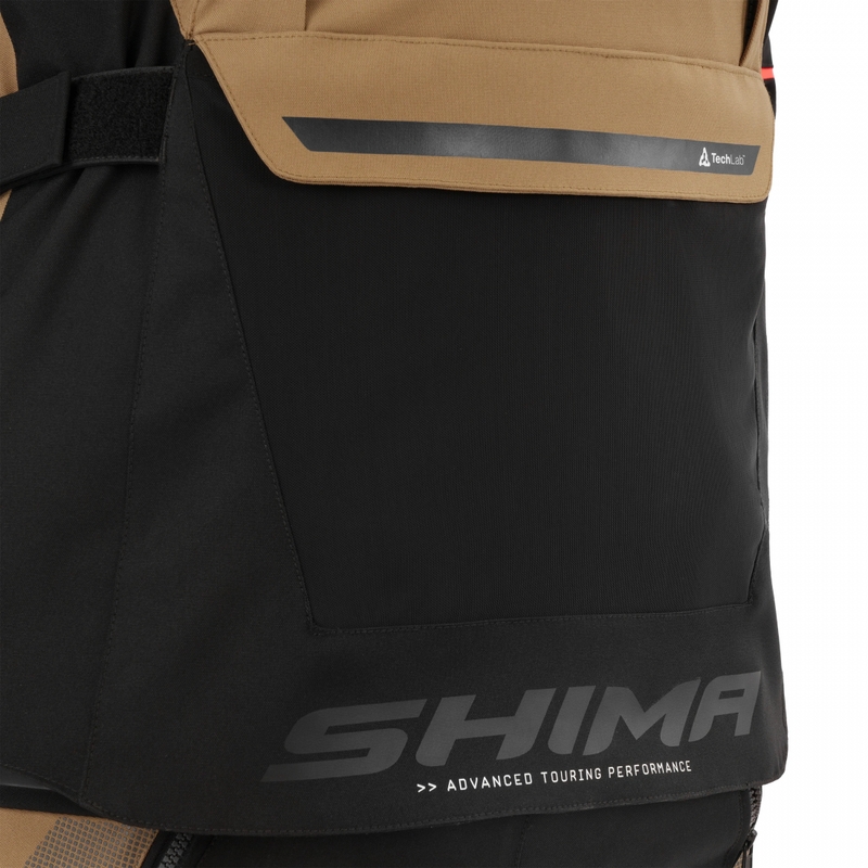 Bunda na motorku Shima Hero 3.0 hnědá