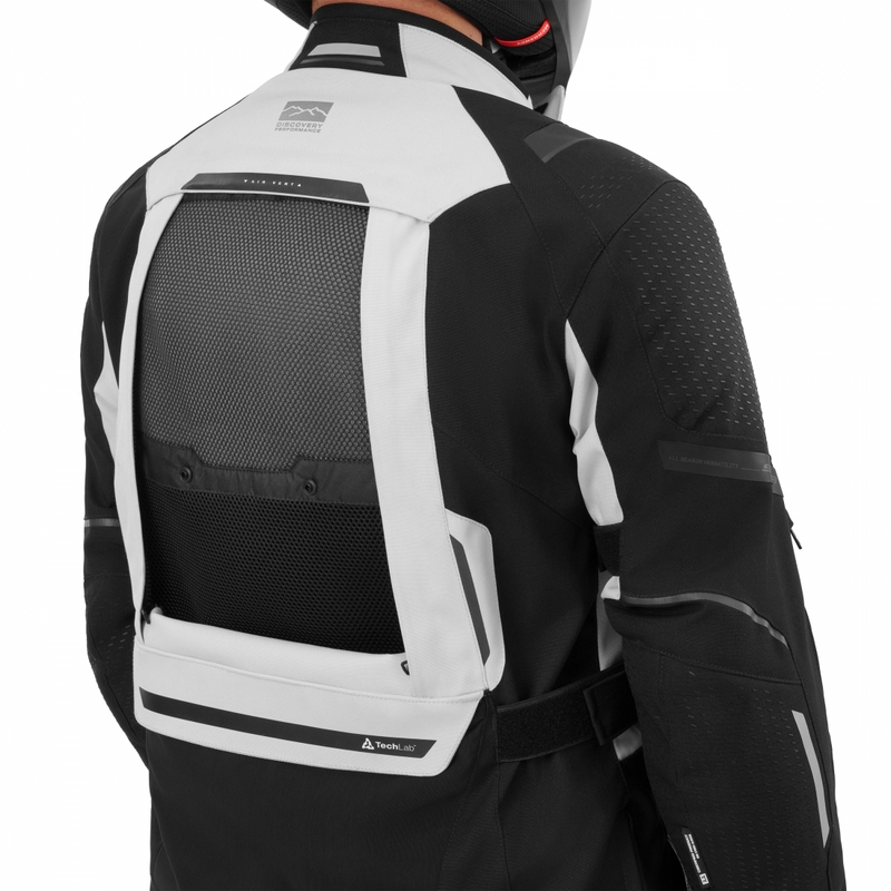 Bunda na motorku Shima Hero 3.0 šedo-fluo žlutá