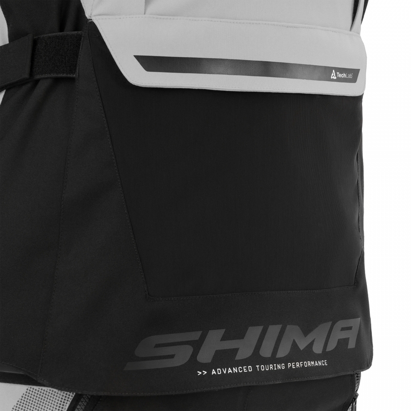 Bunda na motorku Shima Hero 3.0 šedo-fluo žlutá