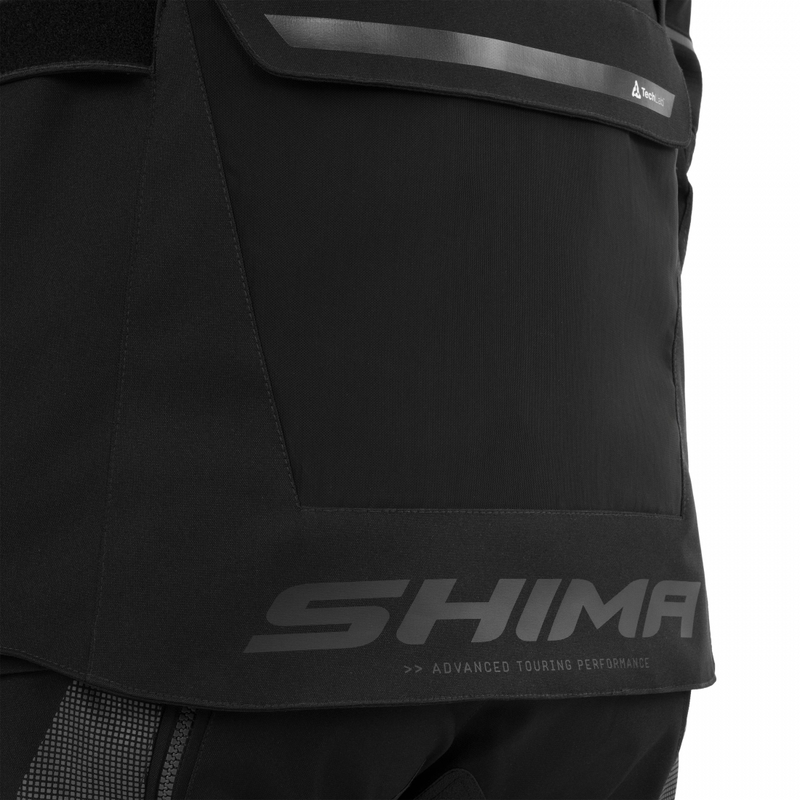 Bunda na motorku Shima Hero 3.0 šedo-červená