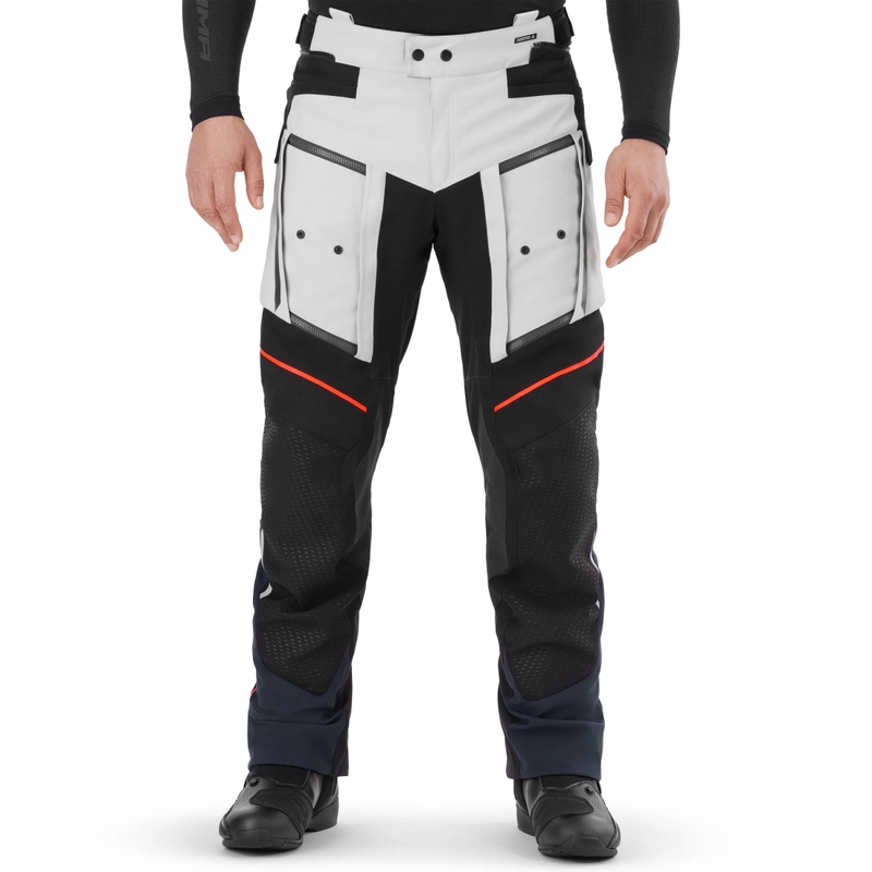 Kalhoty na motorku Shima Hero 3.0 šedo-modré