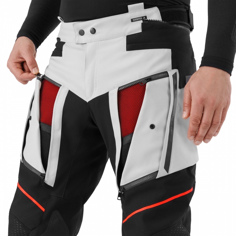 Kalhoty na motorku Shima Hero 3.0 šedo-modré