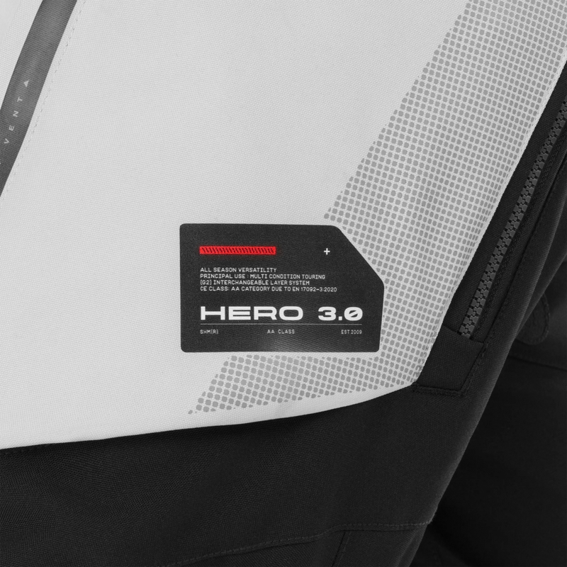 Kalhoty na motorku Shima Hero 3.0 šedo-modré