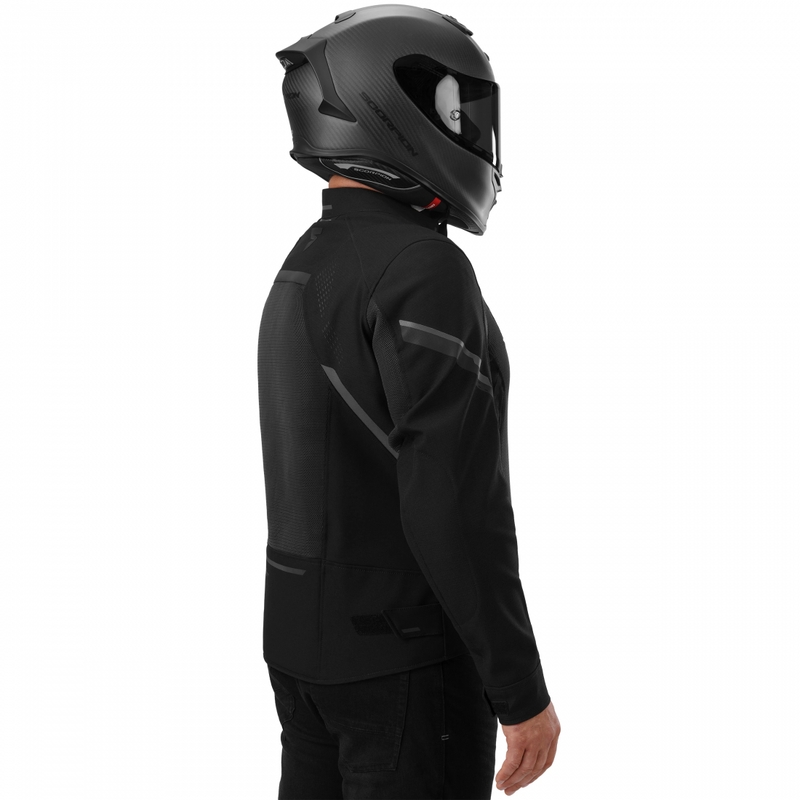 Bunda na motorku Shima Rush 3.0 Air černá