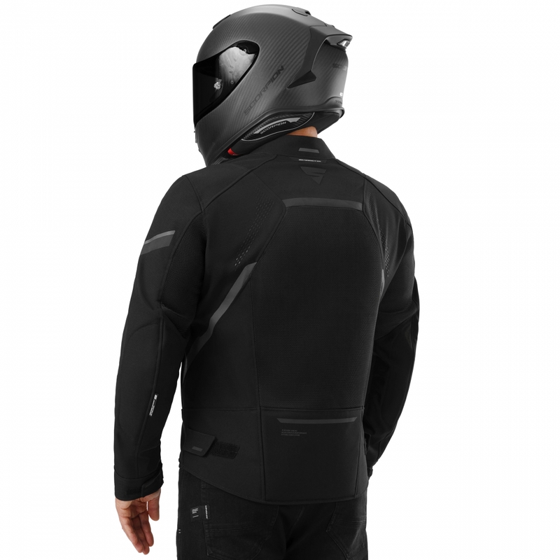 Bunda na motorku Shima Rush 3.0 Air černá