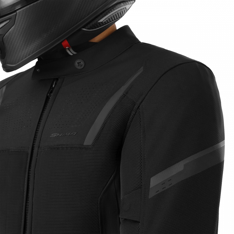 Bunda na motorku Shima Rush 3.0 Air černá