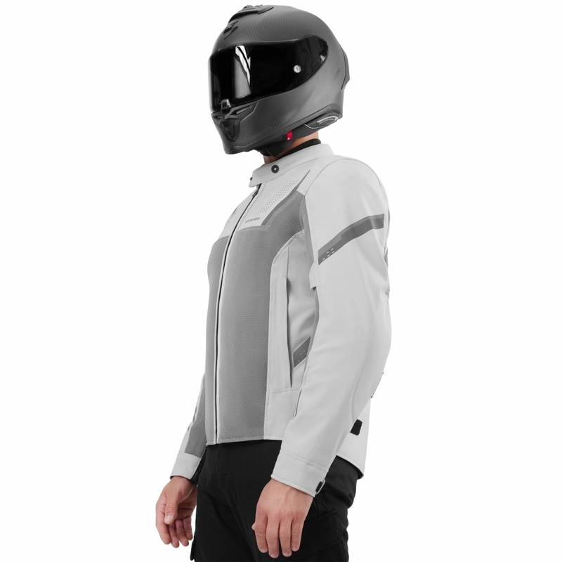 Bunda na motorku Shima Rush 3.0 Air šedá