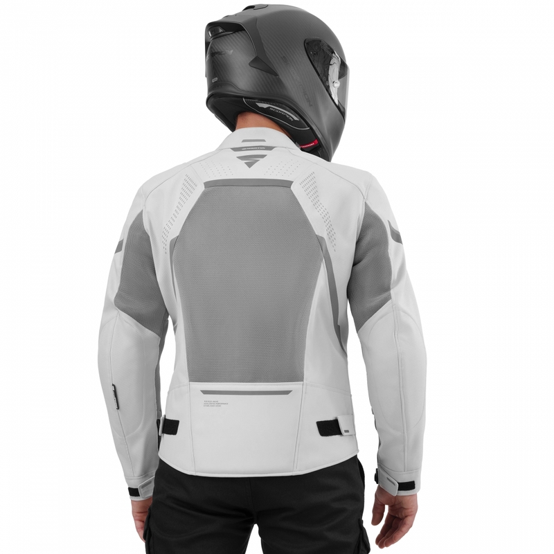 Bunda na motorku Shima Rush 3.0 Air šedá