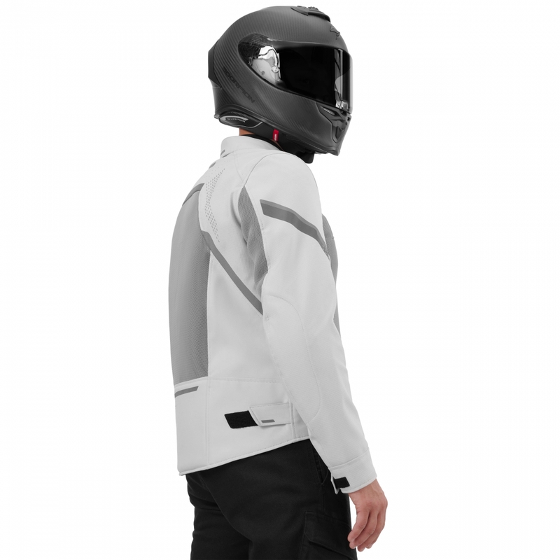 Bunda na motorku Shima Rush 3.0 Air šedá