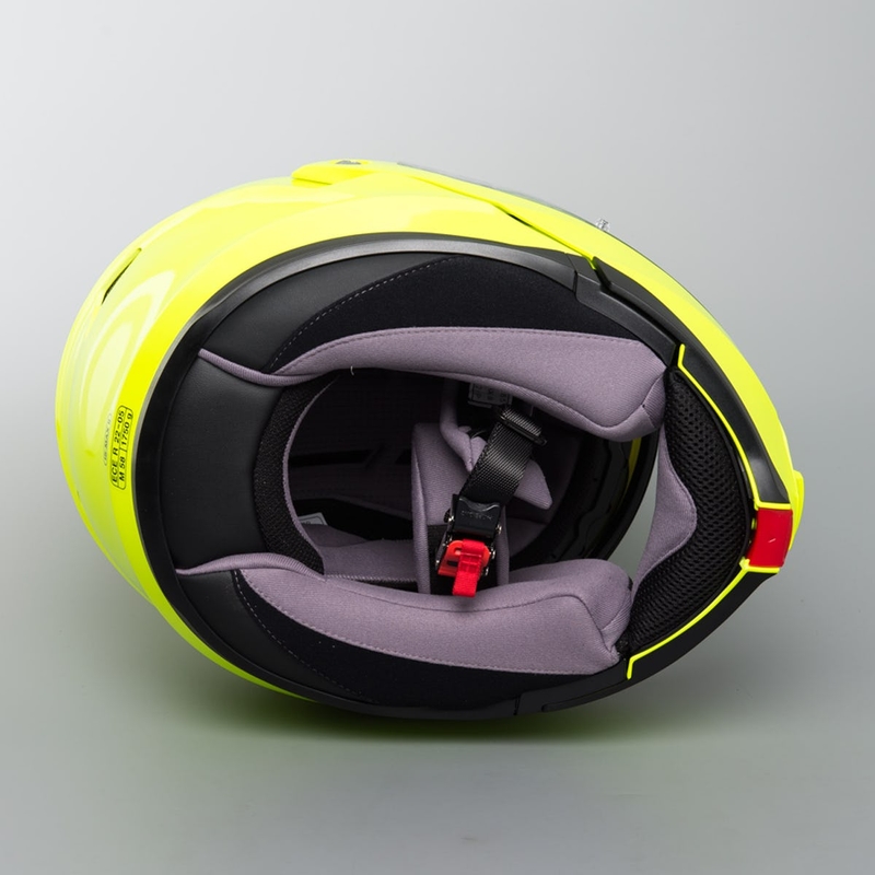 Vyklápěcí přilba na motorku HJC IS-MAX II fluo zelená