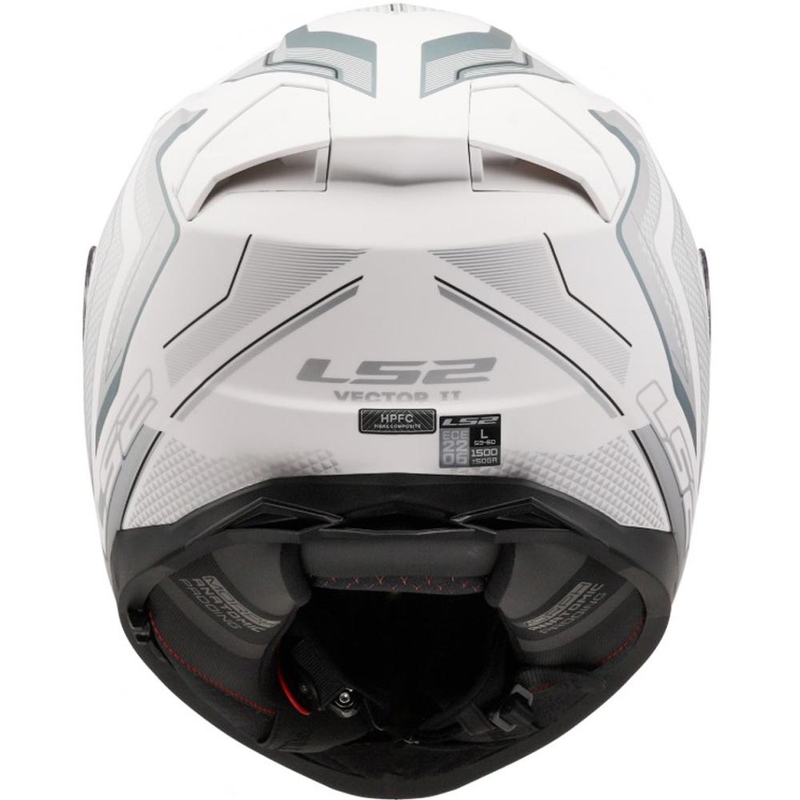 Integrální helma na motorku LS2 FF811 Vector II Alizer matná bílá
