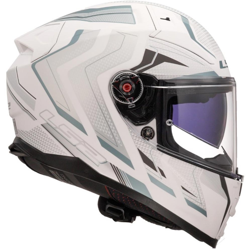 Integrální helma na motorku LS2 FF811 Vector II Alizer matná bílá