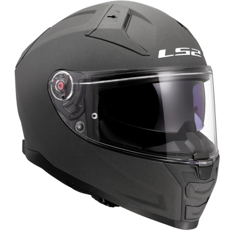 Integrální helma na motorku LS2 FF811 Vector II Solid concrete šedá