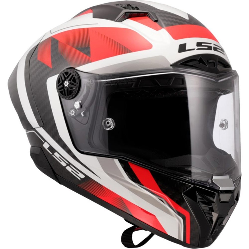 Integrální helma na motorku LS2 FF805 Thunder C GP Aero Raute bílo-červená