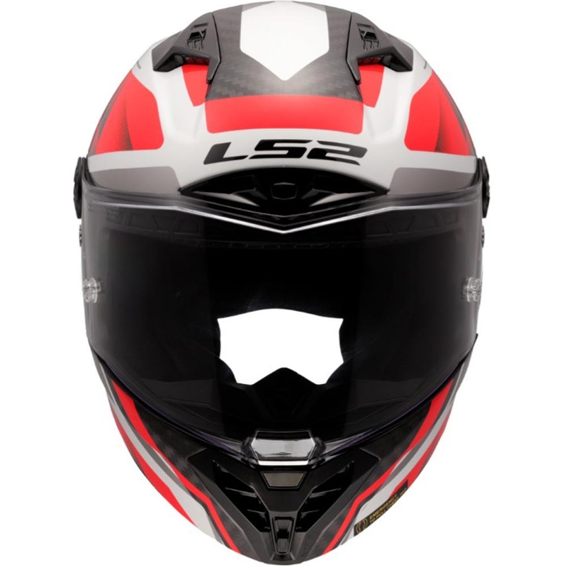 Integrální helma na motorku LS2 FF805 Thunder C GP Aero Raute bílo-červená