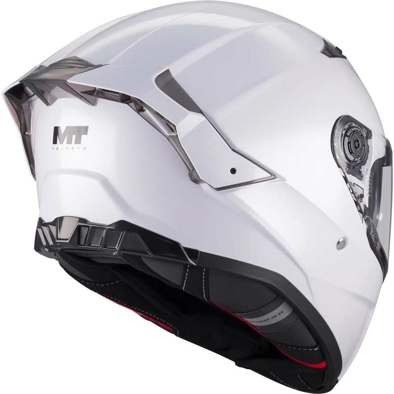 Integrální helma na motorku MT Thunder 4 R Pure A0 bílá