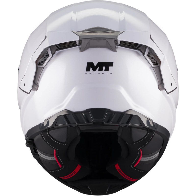 Integrální helma na motorku MT Thunder 4 R Pure A0 bílá