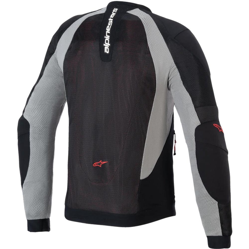 Bunda na motorku Alpinestars TROOP-AIR PRO černo-světle šedo-červená