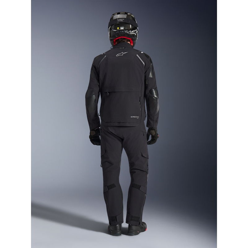 Bunda na motorku Alpinestars Andes PRO Drystar XF černo-tmavě šedá