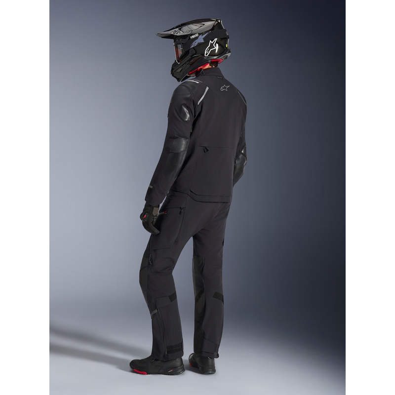 Bunda na motorku Alpinestars Andes PRO Drystar XF černo-tmavě šedá
