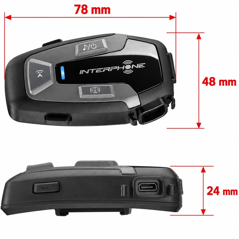 Bluetooth headset Interphone U-COM6R - Twin Pack