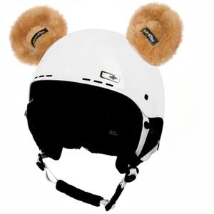 Uši na helmu Crazy Ears Medvídek béžové