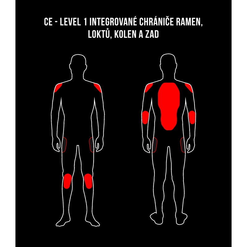 Dětská kombinéza na motorku Street Racer Predator výprodej