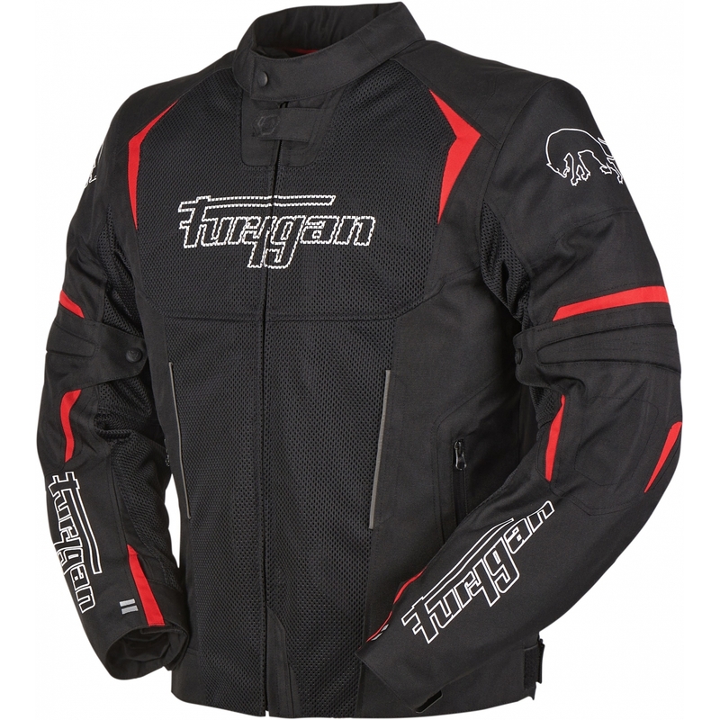 Bunda na motorku Furygan Ultra Spark Vented 3 v 1 červeno-černá