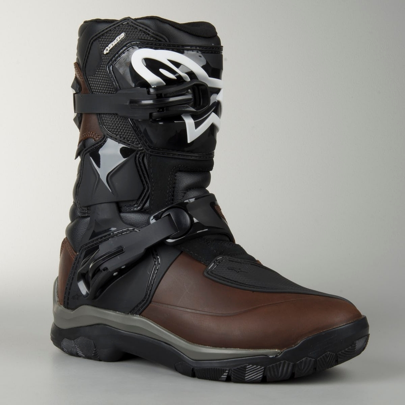 Boty na motorku Alpinestars Belize Oiled Drystar hnědé