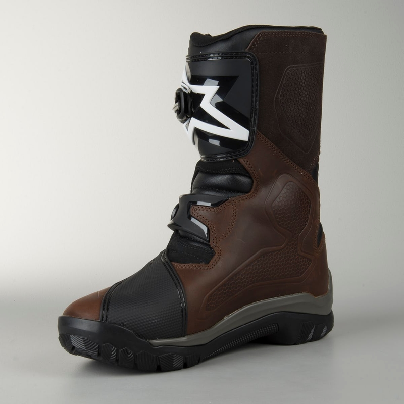 Boty na motorku Alpinestars Belize Oiled Drystar hnědé
