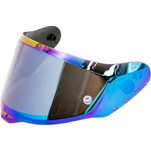 Plexi pro helmy na motorku Airoh GP800 / FIM iridiové zrcadlové