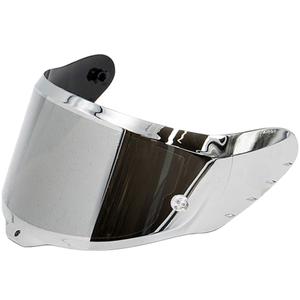 Plexi pro helmy na motorku Airoh GP800 / FIM stříbrné zrcadlové