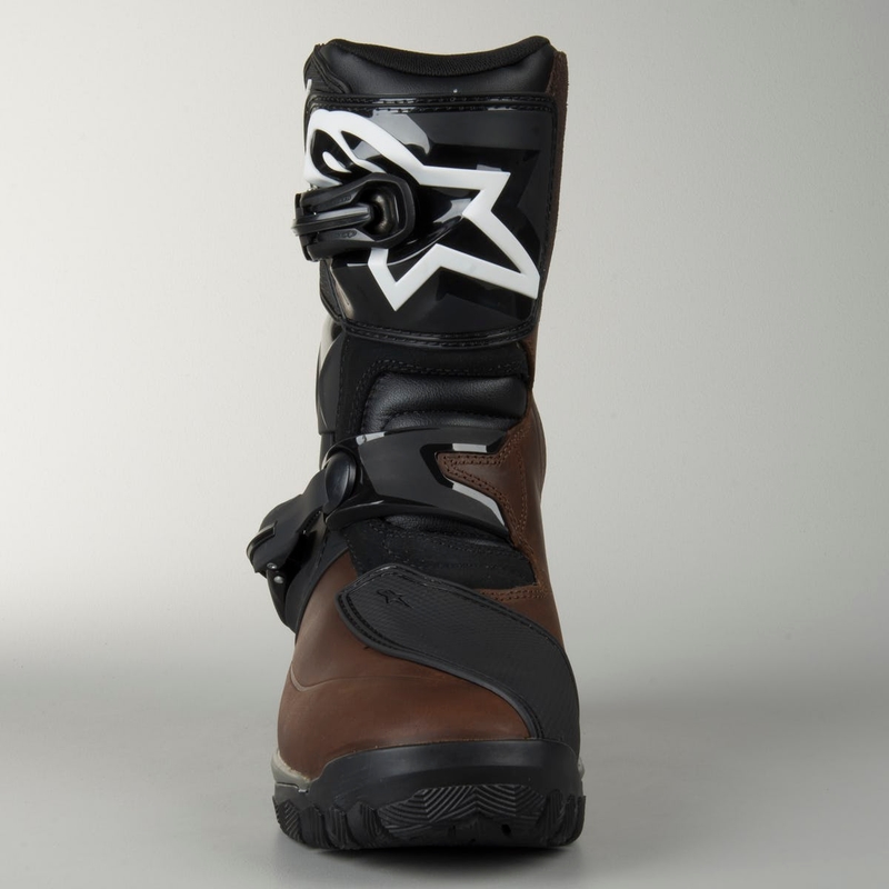 Boty na motorku Alpinestars Belize Oiled Drystar hnědé