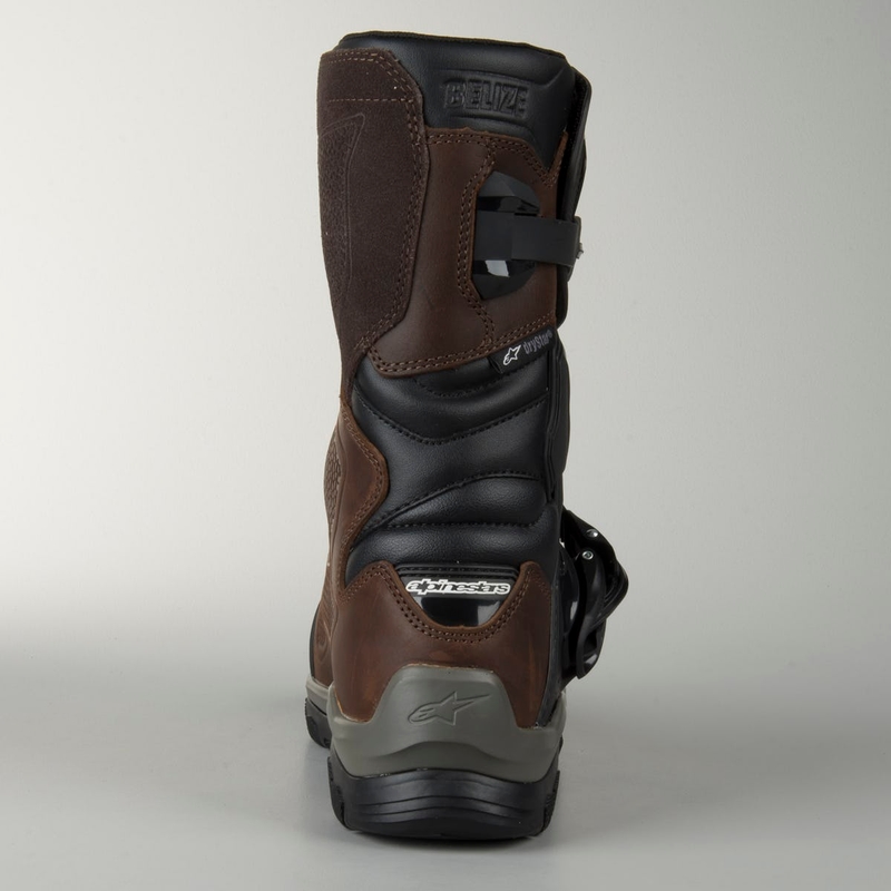 Boty na motorku Alpinestars Belize Oiled Drystar hnědé