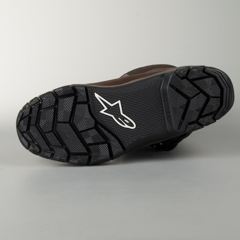 Boty na motorku Alpinestars Belize Oiled Drystar hnědé