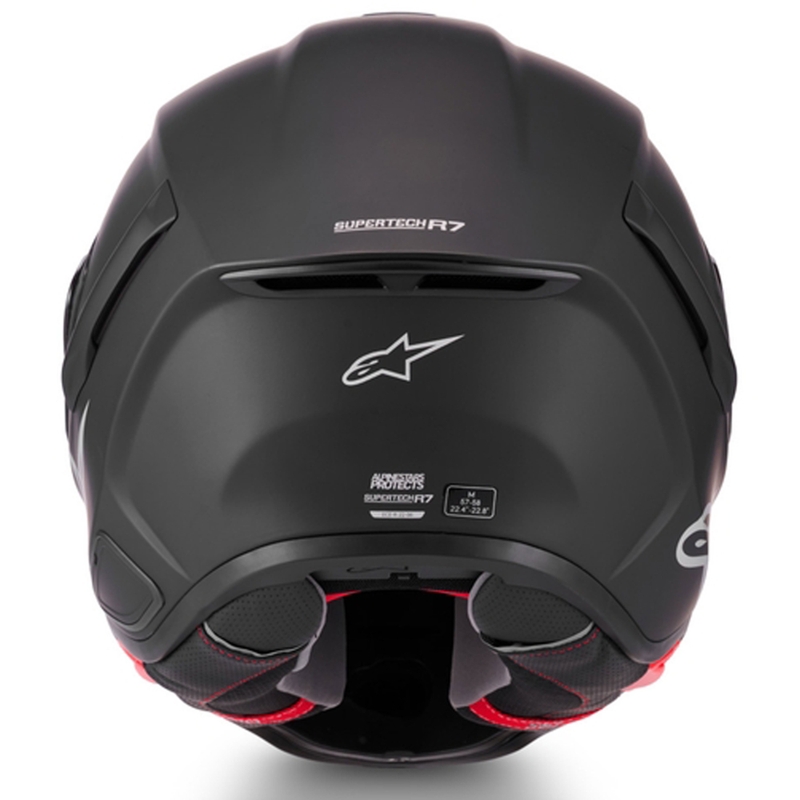 Integrální helma na motorku Alpinestars S-R7 Solid matná černá