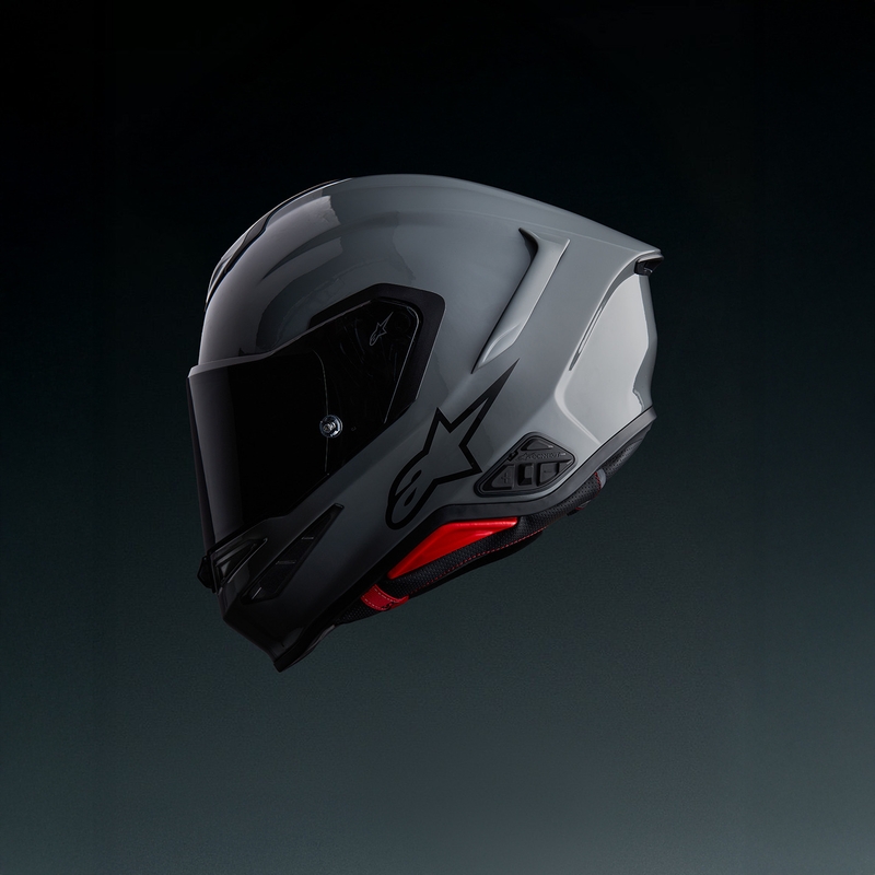 Integrální helma na motorku Alpinestars S-R7 Solid šedá