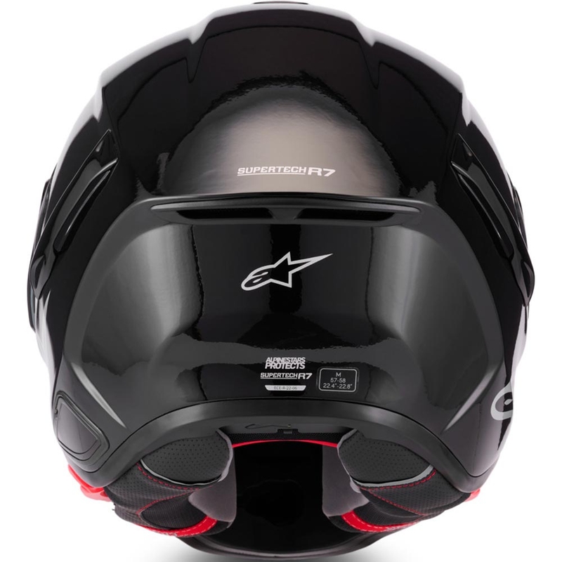 Integrální helma na motorku Alpinestars S-R7 Solid černá