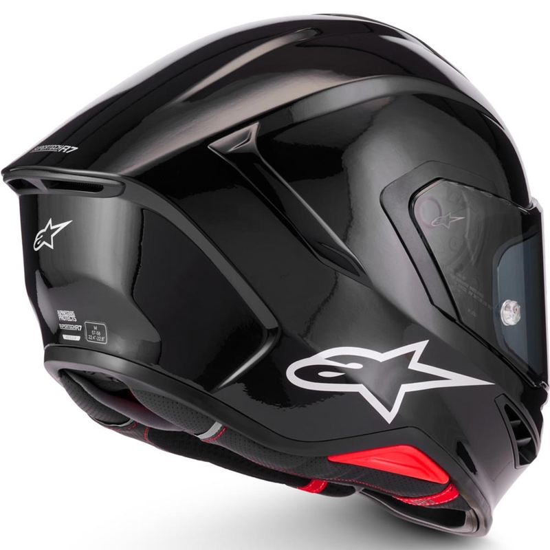 Integrální helma na motorku Alpinestars S-R7 Solid černá