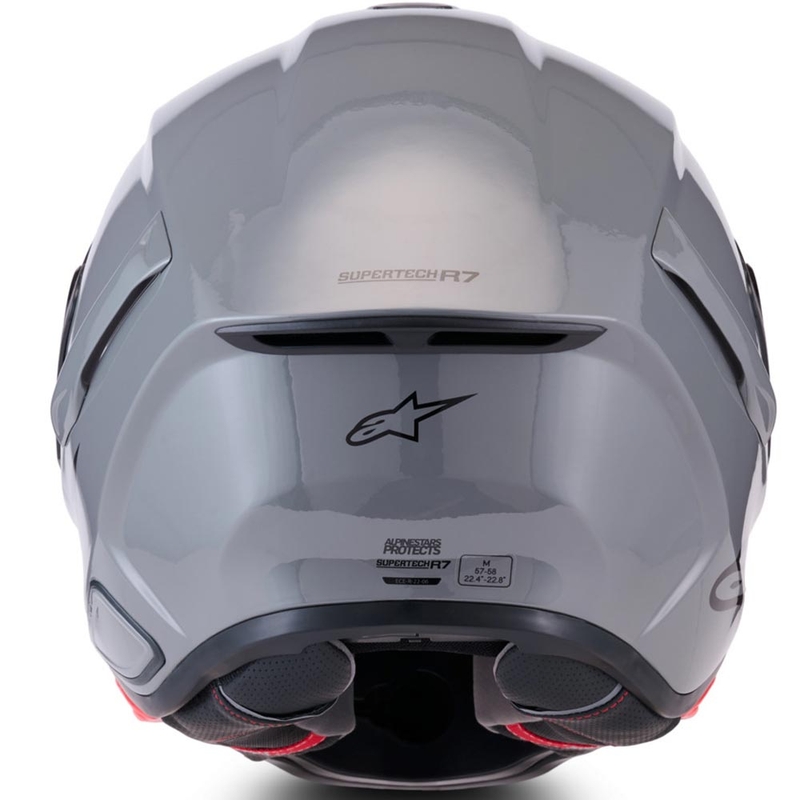 Integrální helma na motorku Alpinestars S-R7 Solid šedá