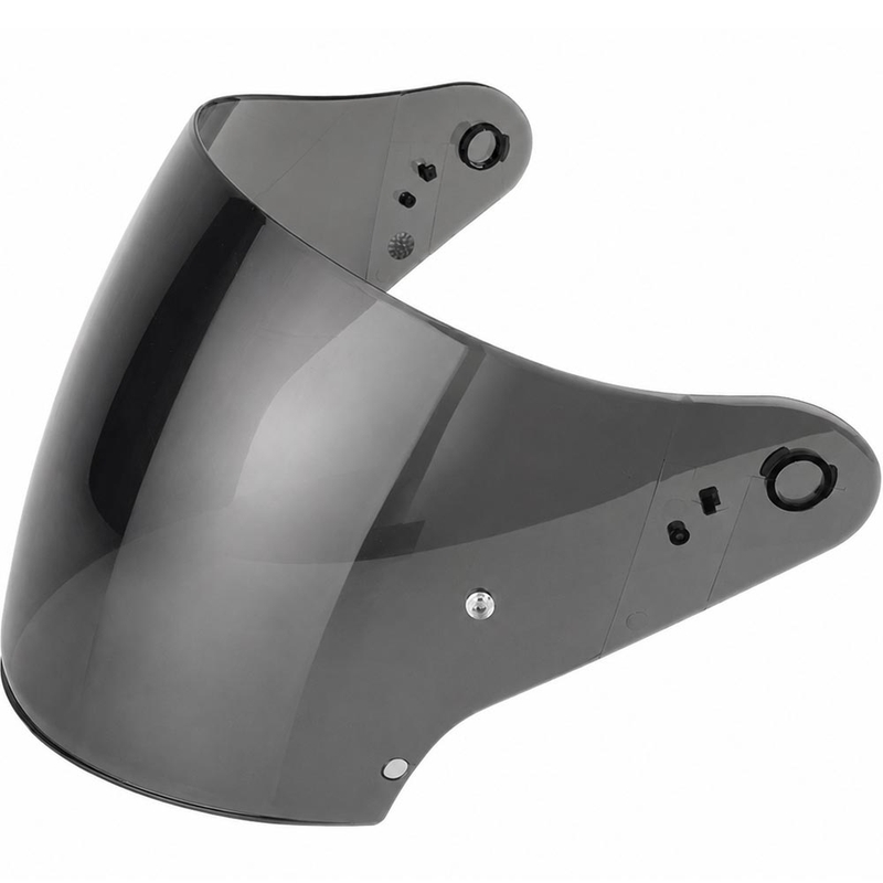 Plexi Scorpion KDF-25 pro helmy na motorku EXO-230/Z1 tmavě kouřové