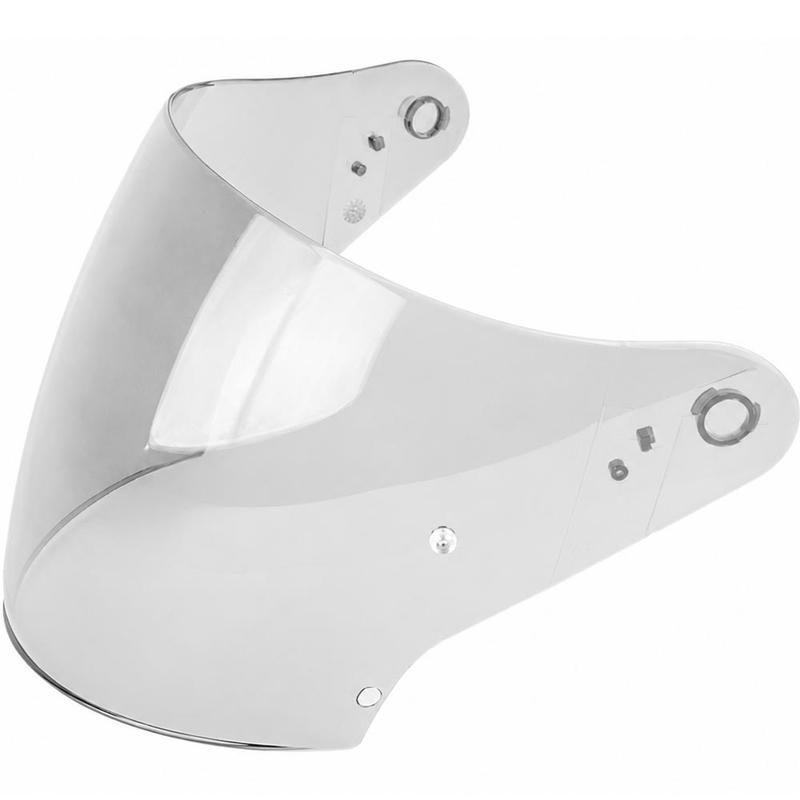 Plexi Scorpion KDF-25 pro helmy na motorku EXO-230/Z1 kouřové
