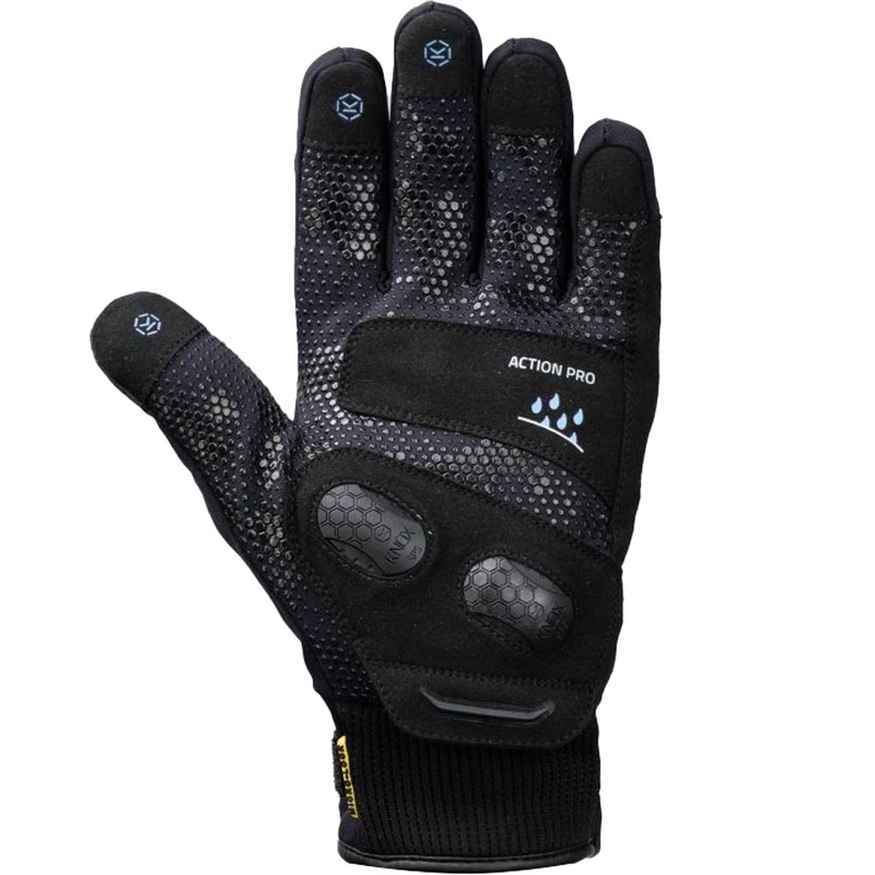 Rukavice na motorku Knox Action PRO Waterproof černé